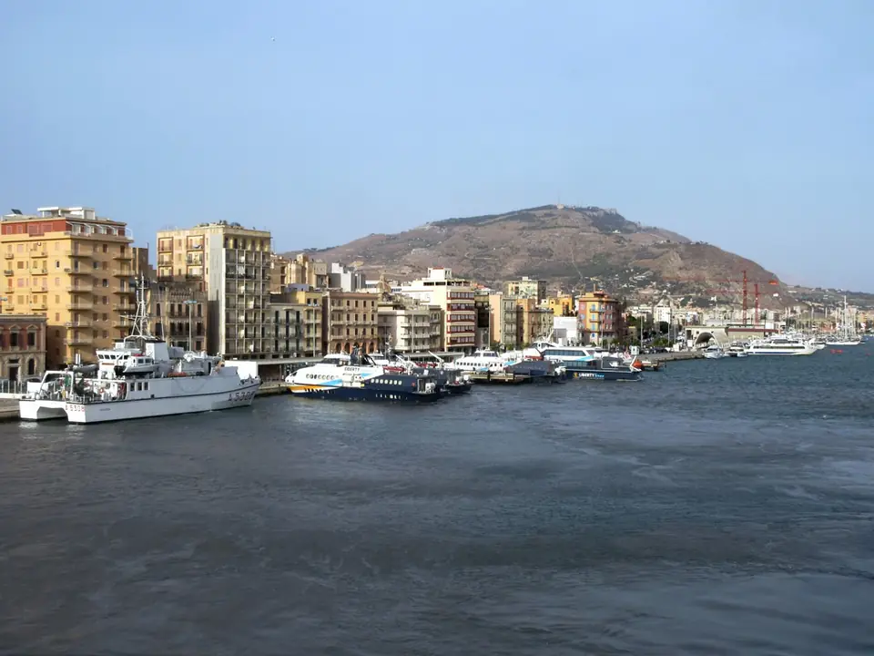 Hamnen i Trapani