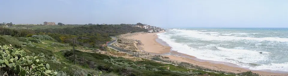 Stranden vid Marinella di Selinunte