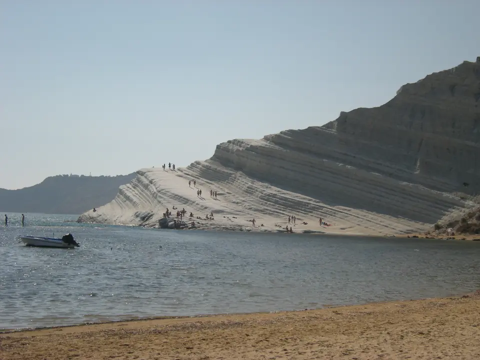 Scala dei Turchi i Agrigentoområdet