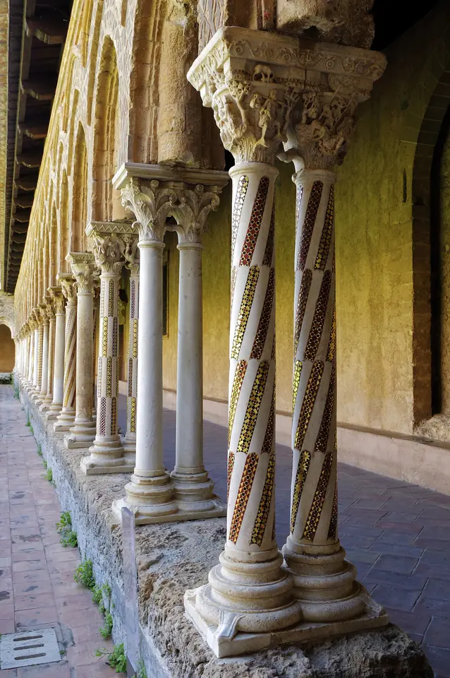 Klostergården i Monreale